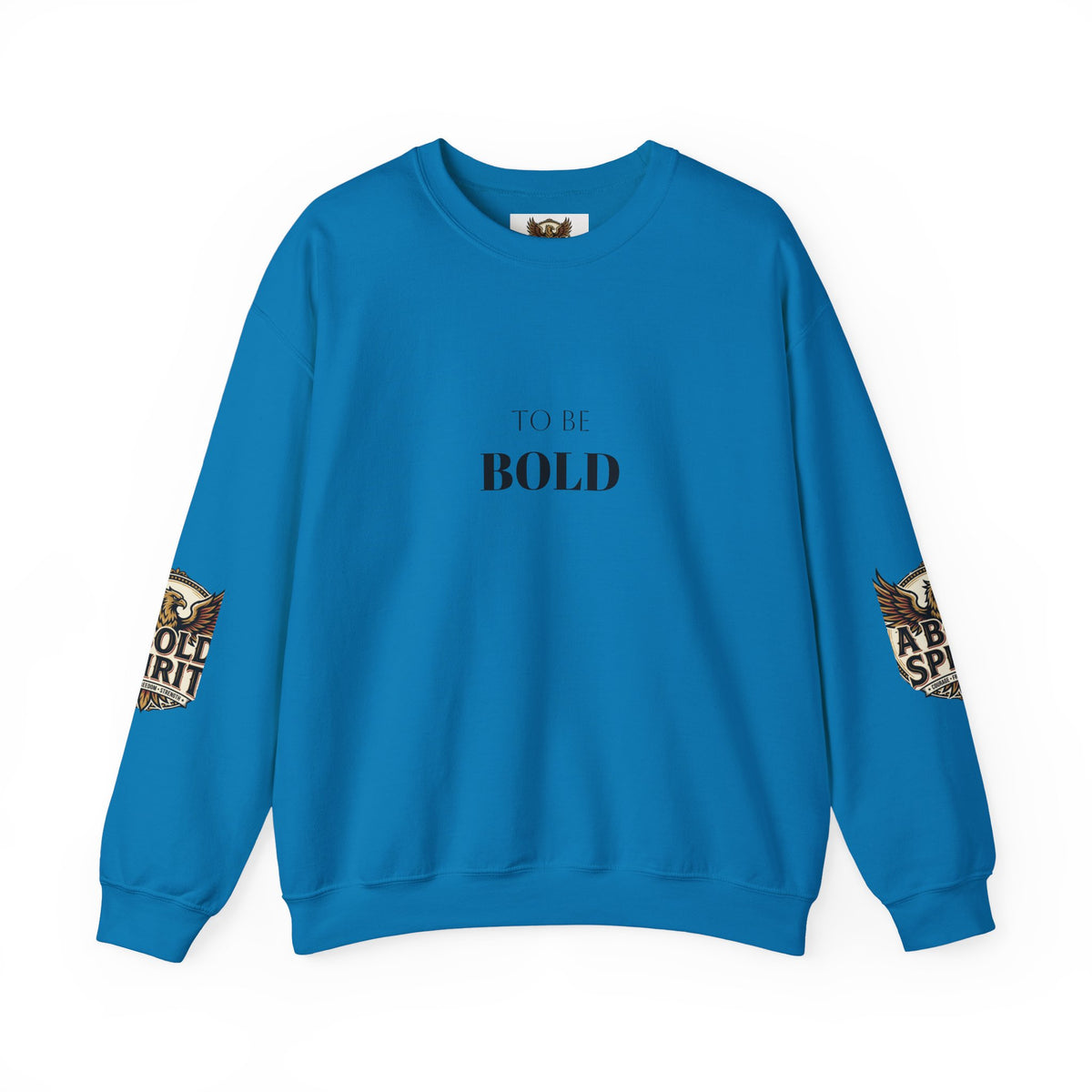 A Bold Spirit Crewneck Sweatshirt — Eagle Vintage Graphic Pullover