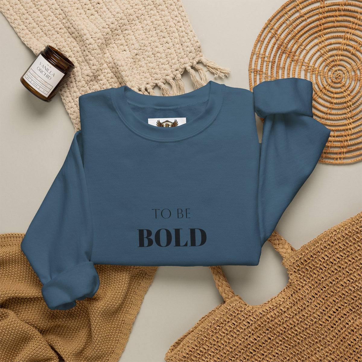 A Bold Spirit Crewneck Sweatshirt — Eagle Vintage Graphic Pullover