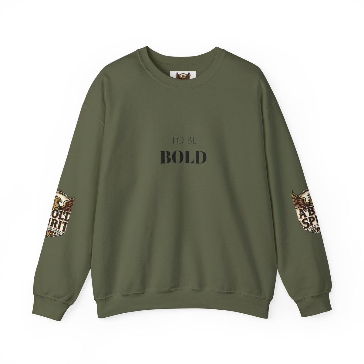 A Bold Spirit Crewneck Sweatshirt — Eagle Vintage Graphic Pullover