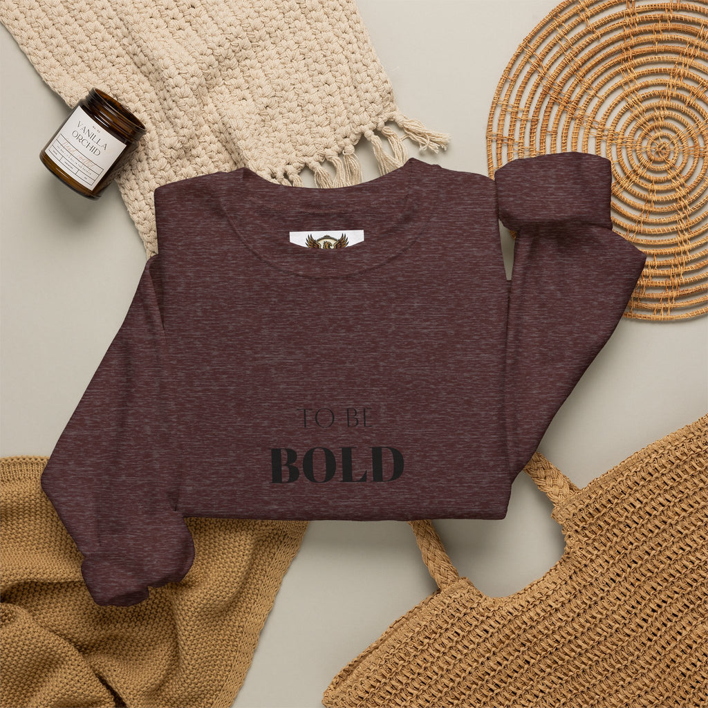 A Bold Spirit Crewneck Sweatshirt — Eagle Vintage Graphic Pullover