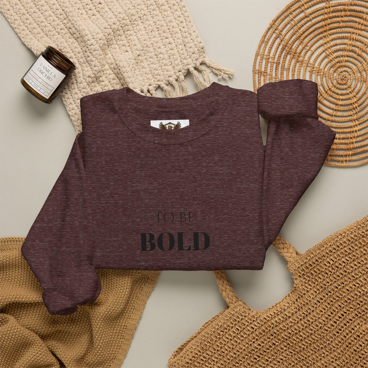 A Bold Spirit Crewneck Sweatshirt — Eagle Vintage Graphic Pullover