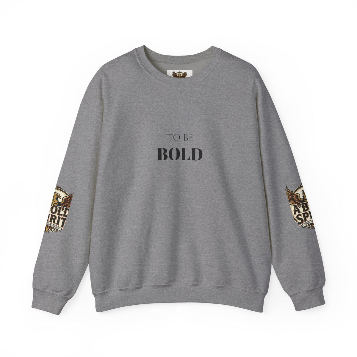 A Bold Spirit Crewneck Sweatshirt — Eagle Vintage Graphic Pullover
