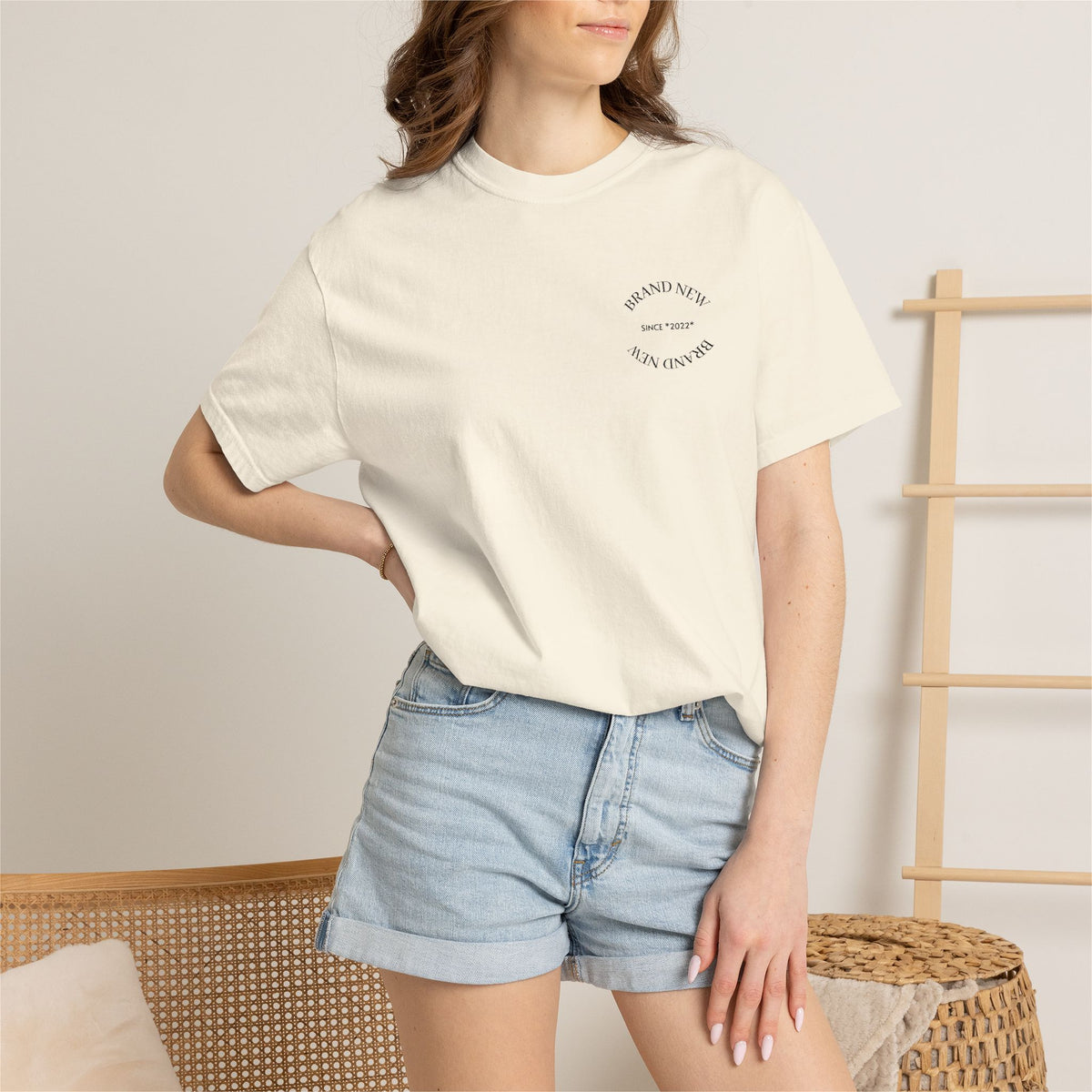 Brand New Garment-Dyed T-Shirt