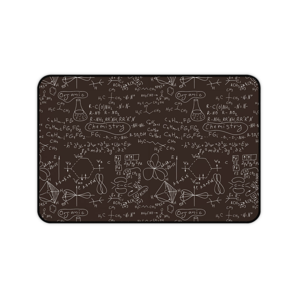 Chemistry-Science Theme Desk Mat with Chemistry Designs