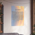 Romans 8:38-39 Scripture Poster Matte Poster | Christian Wall Art