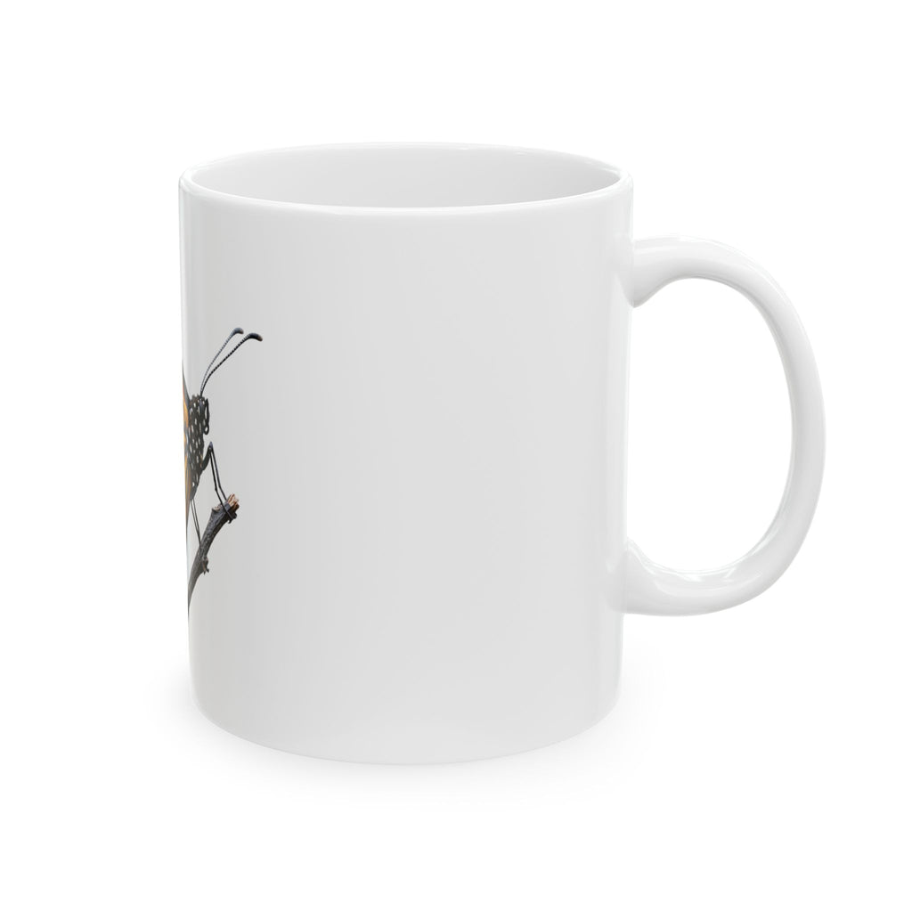 Monarch Butterfly Ceramic Mug — 11oz