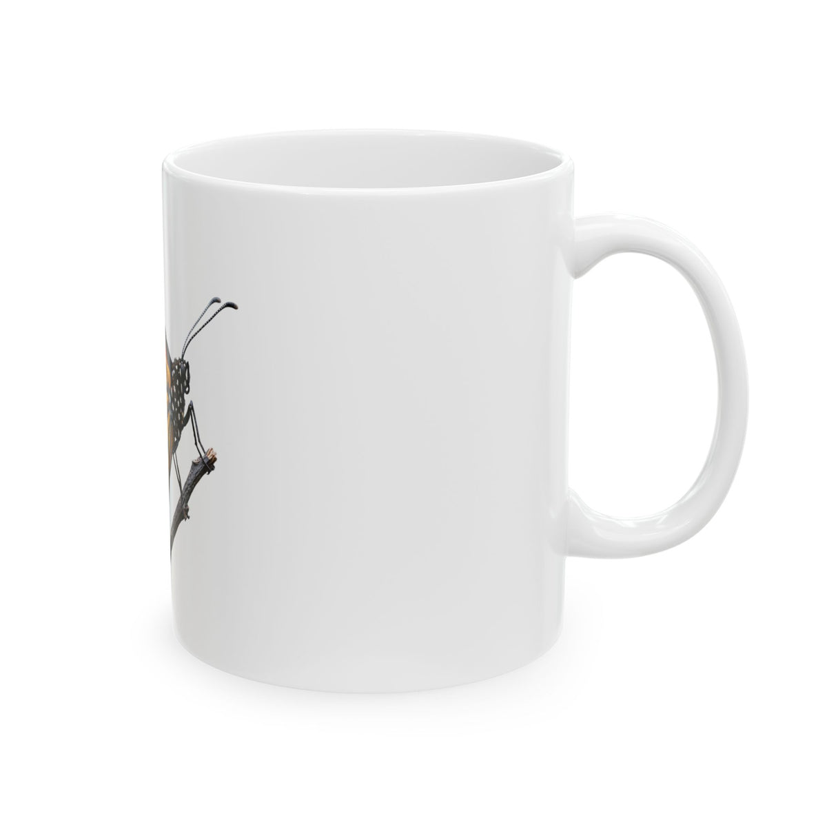 Monarch Butterfly Ceramic Mug — 11oz