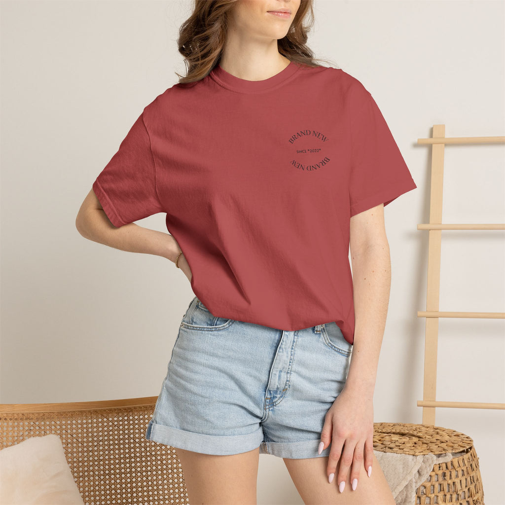 Brand New Garment-Dyed T-Shirt