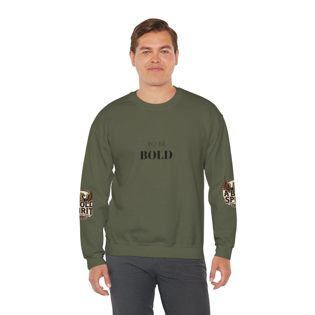 A Bold Spirit Crewneck Sweatshirt — Eagle Vintage Graphic Pullover