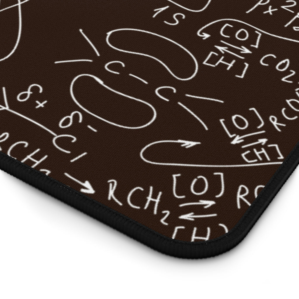 Chemistry-Science Theme Desk Mat with Chemistry Designs