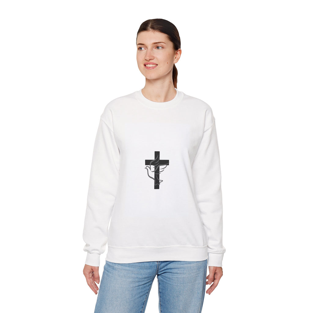Faith Cross Crewneck Sweatshirt