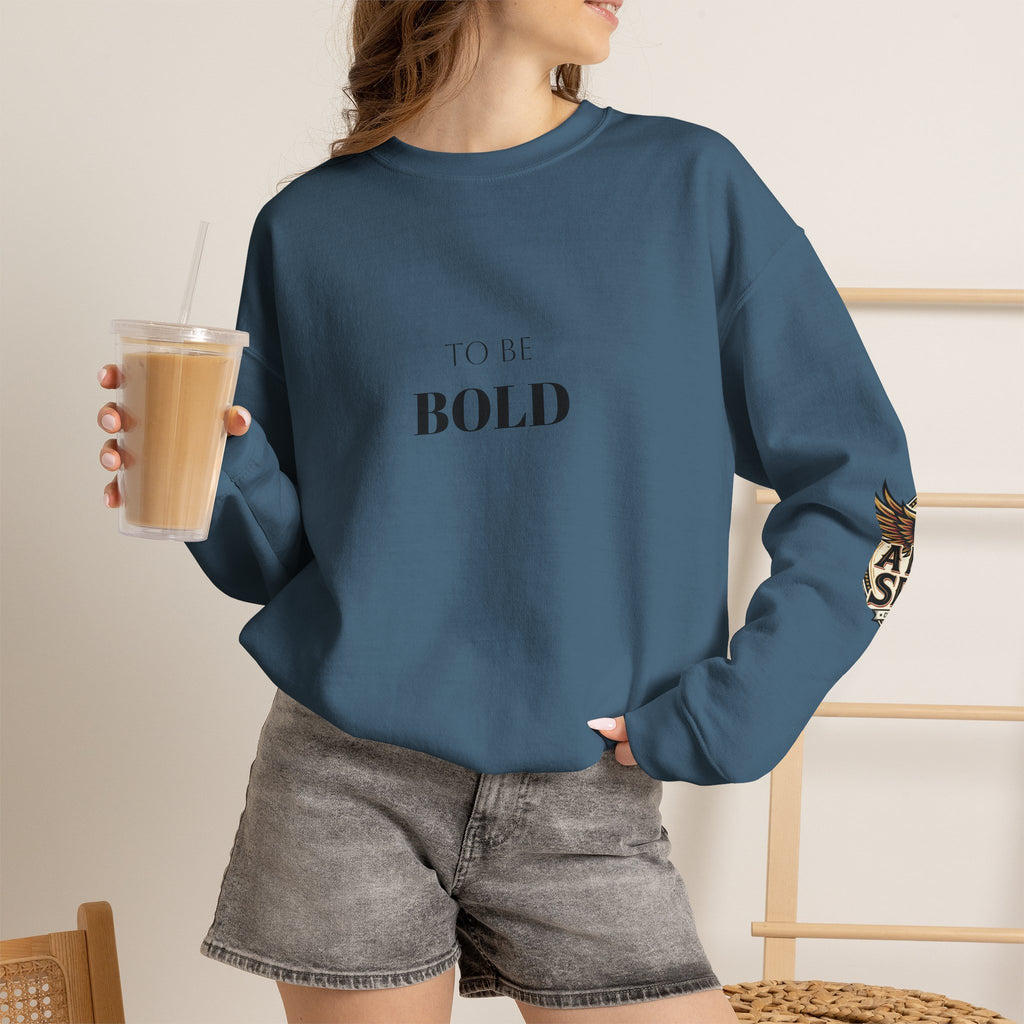 A Bold Spirit Crewneck Sweatshirt — Eagle Vintage Graphic Pullover