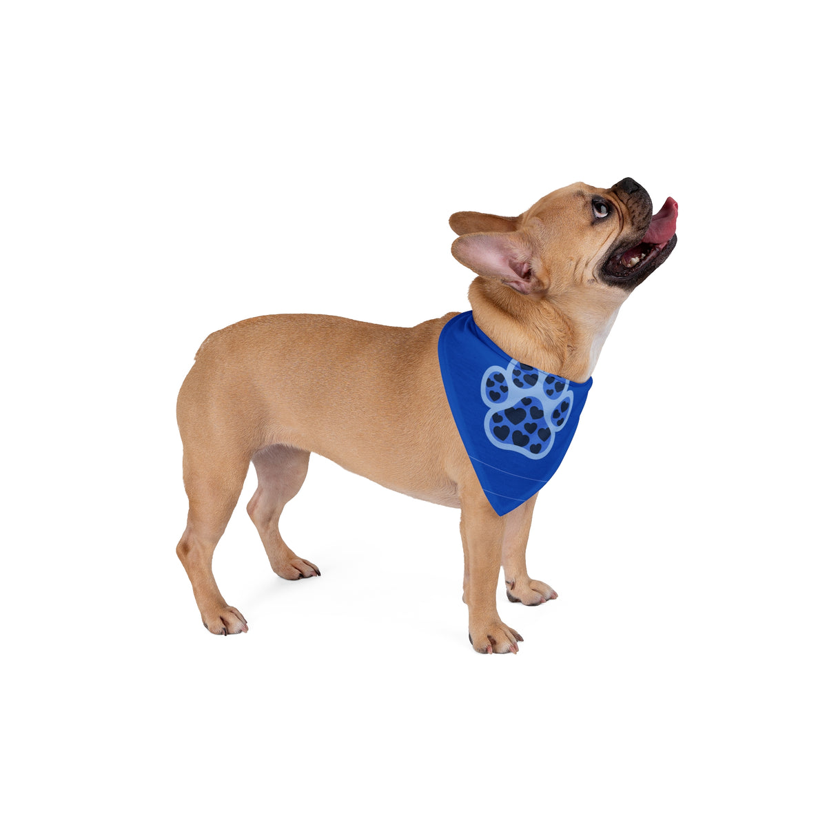 Lovely Pet Bandana for Dogs, Cute Paw Print Accessory for Parties, Gifts, or Everyday Wear
