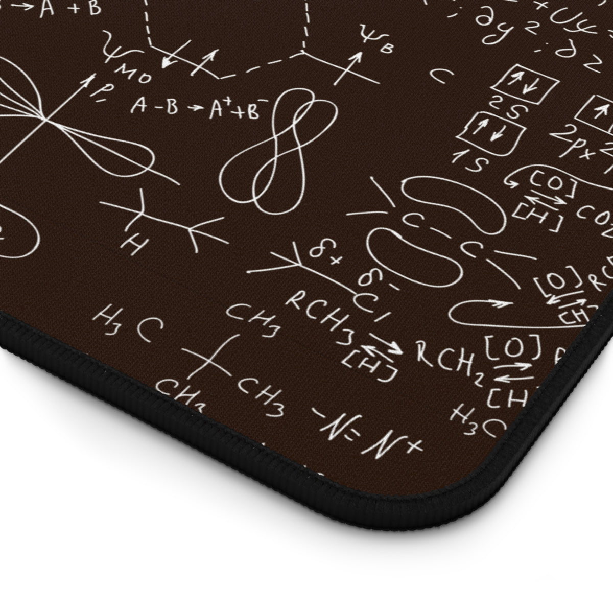 Chemistry-Science Theme Desk Mat with Chemistry Designs