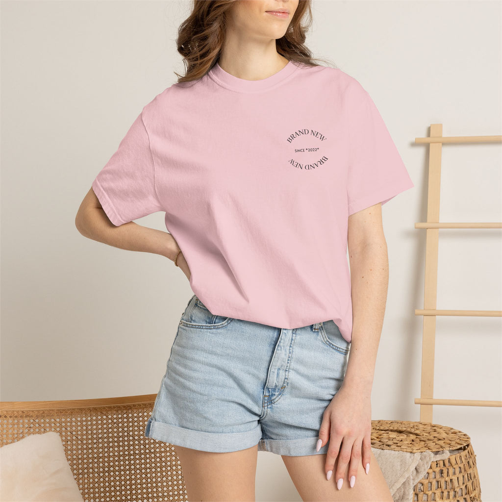 Brand New Garment-Dyed T-Shirt