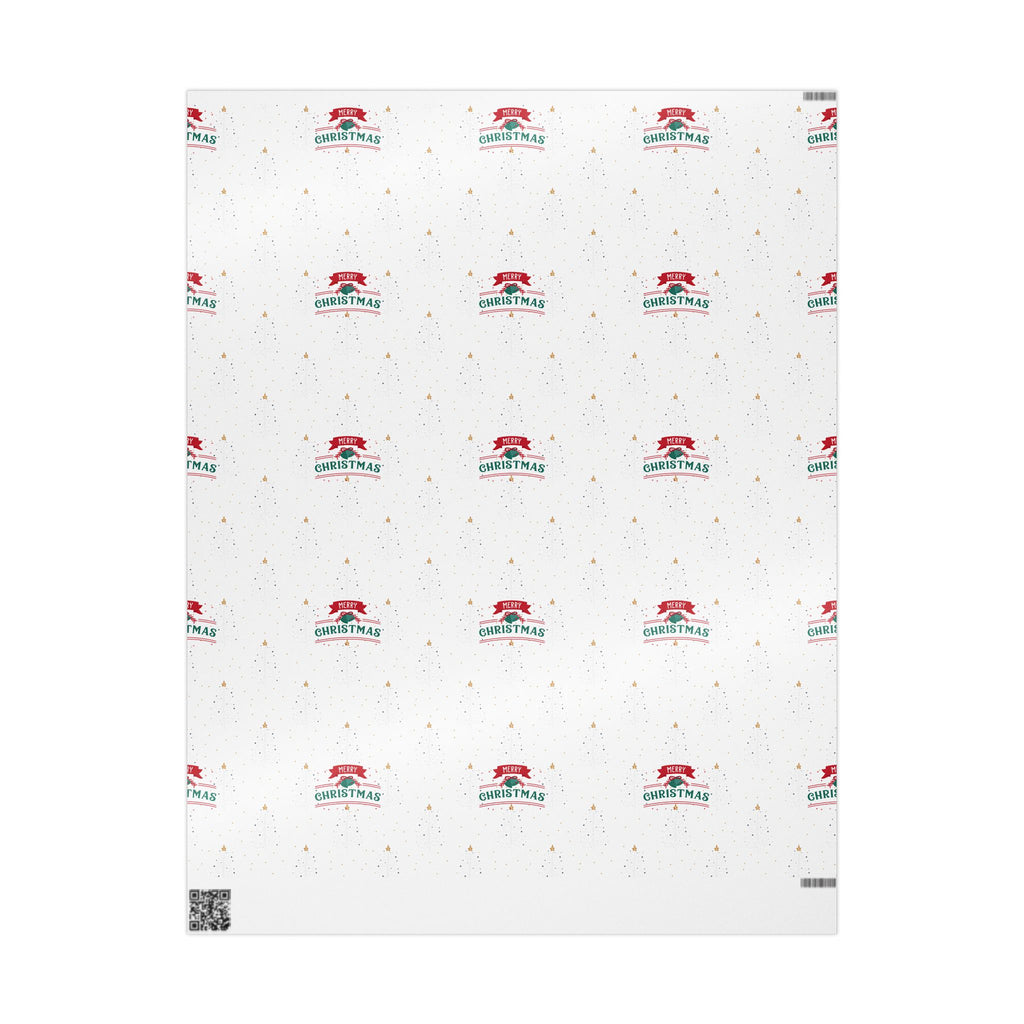 Christmas Santa Sack Wrapping Paper – Festive Red & Green Gift Wrap
