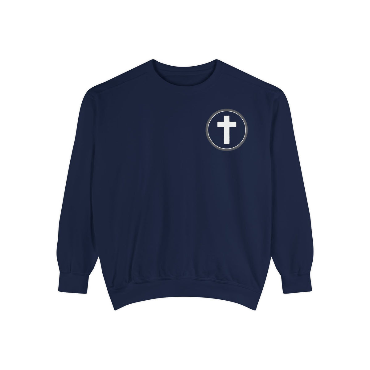 Soldier of Christ Sweatshirt | Christian Military Cross Design