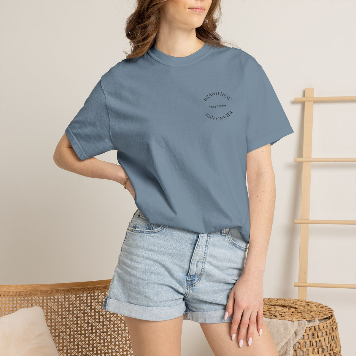 Brand New Garment-Dyed T-Shirt