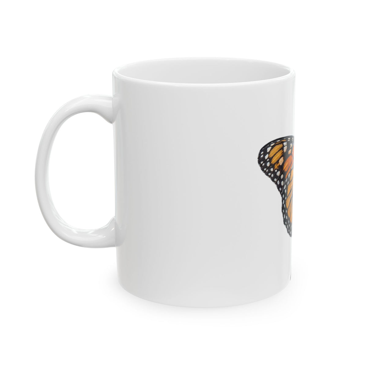 Monarch Butterfly Ceramic Mug — 11oz