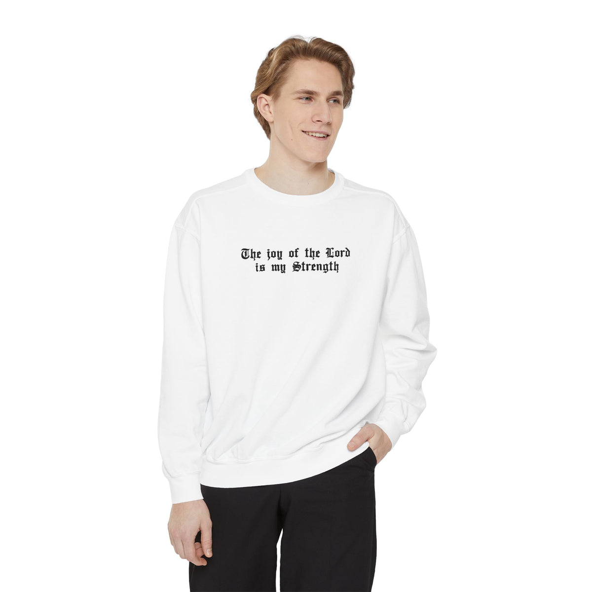 Faith-Inspired Unisex Sweatshirt Cozy Biblical Sweatshirt