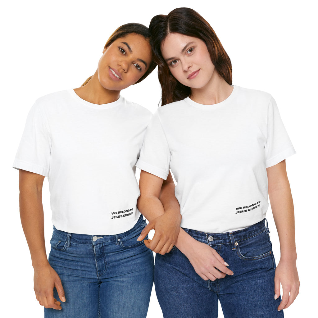 I belong to Christ Plain Christian Blank T-Shirt