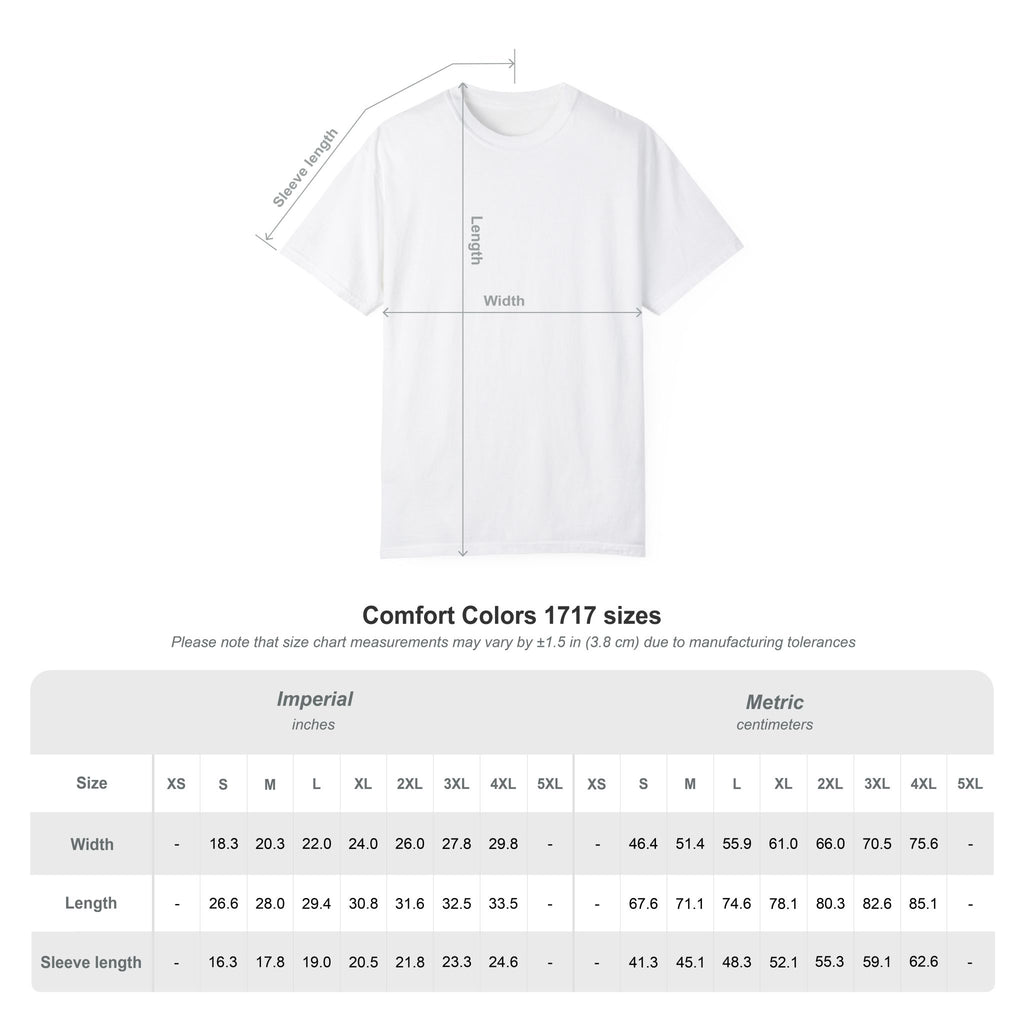 Brand New Garment-Dyed T-Shirt