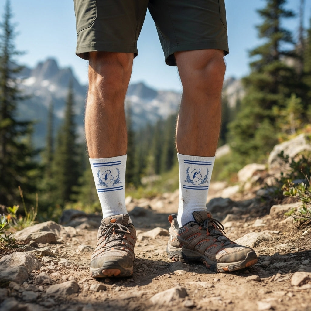 Cool Personalized Custom Crew Socks Sublimation Crew Socks Personalized Sock Design