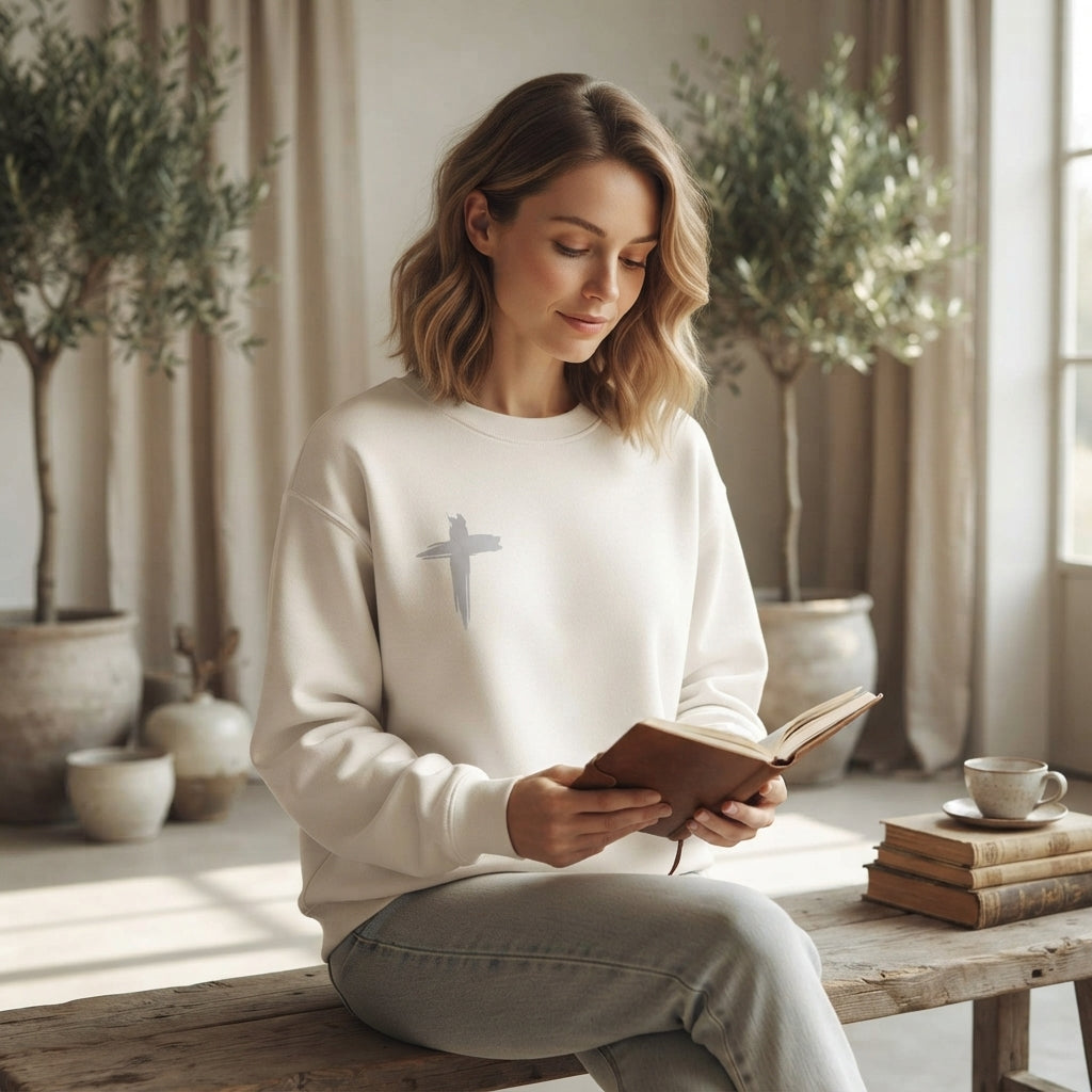 All Times Christian Crewneck Sweatshirt Faith Christian Design