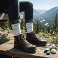Mountain Dewers Crew Socks Custom Sublimation Personalized Socks