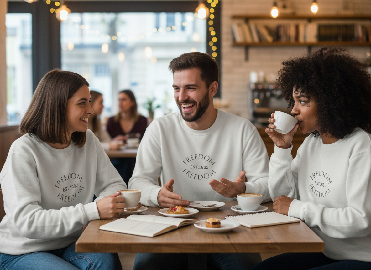 Freedom EST. 1967 Garment-Dyed Sweatshirt