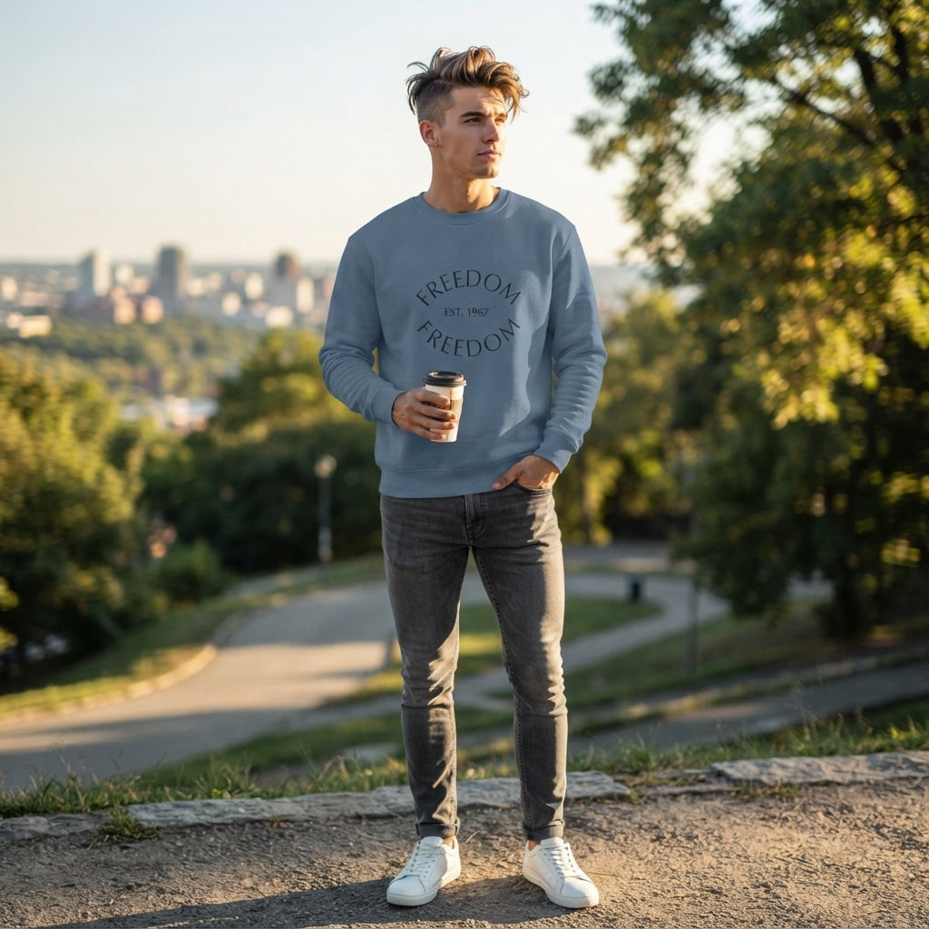 Freedom EST. 1967 Garment-Dyed Sweatshirt