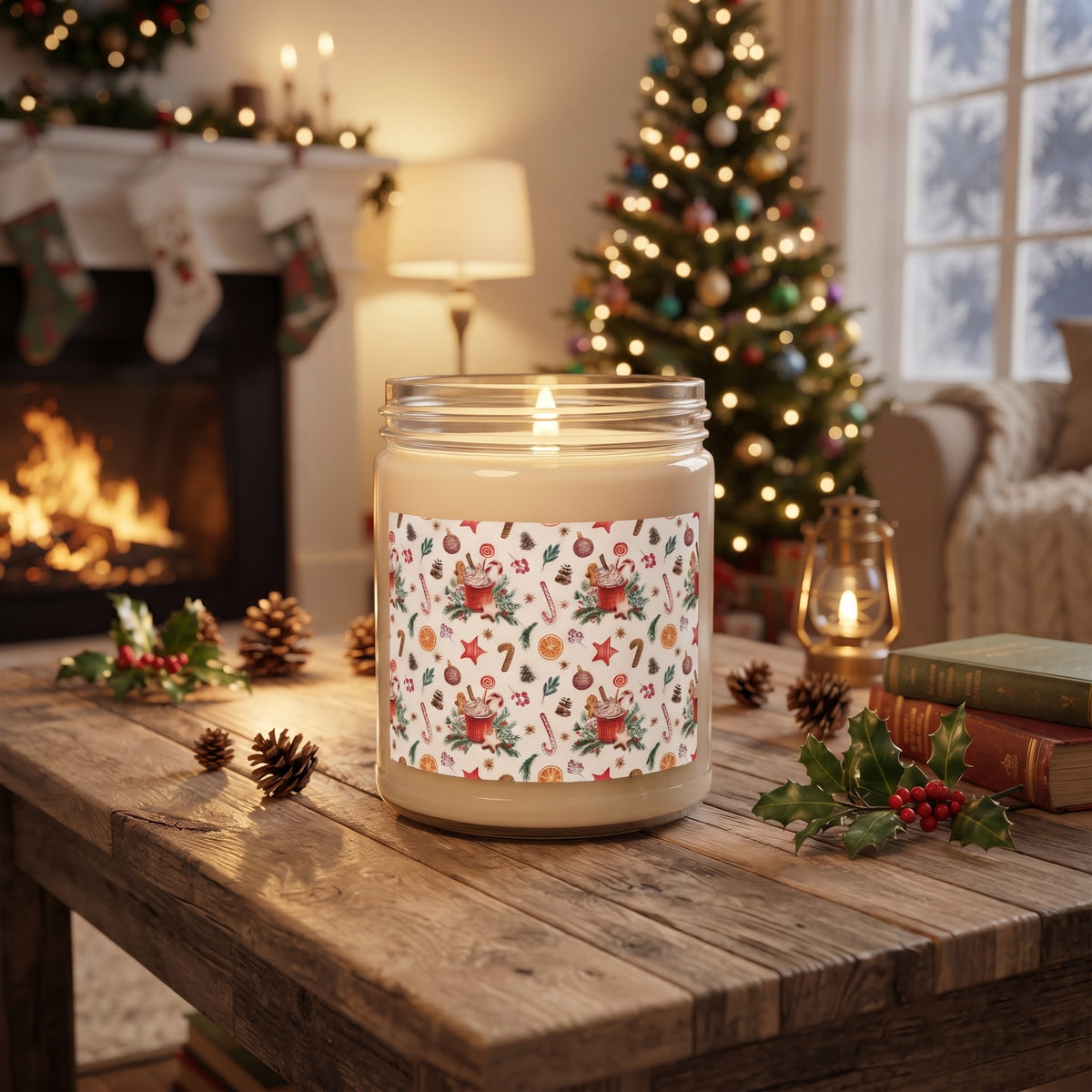Christmas Warm Candle — 9oz Soy Wax Jar