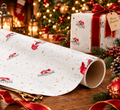 Christmas Santa Sack Wrapping Paper – Festive Red & Green Gift Wrap
