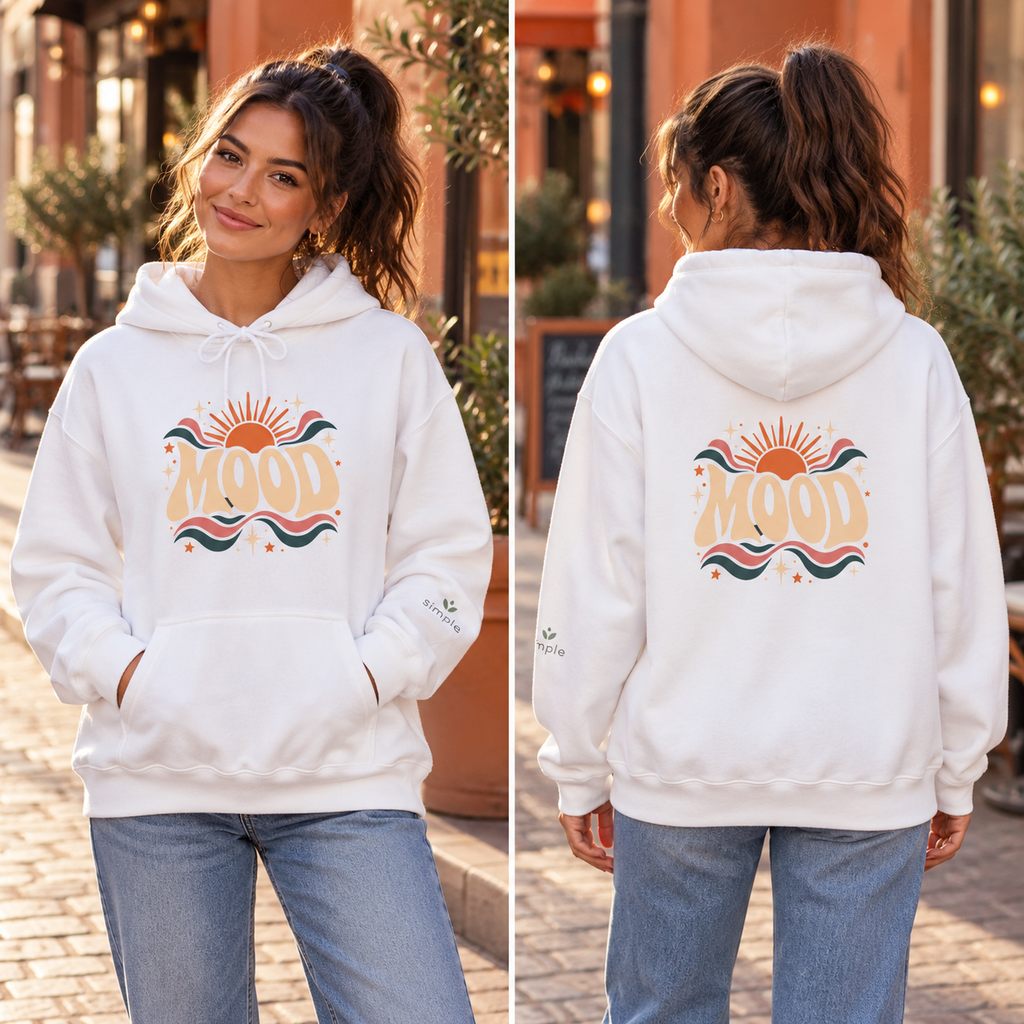 Good Mood Sunshine Graphic Hoodie