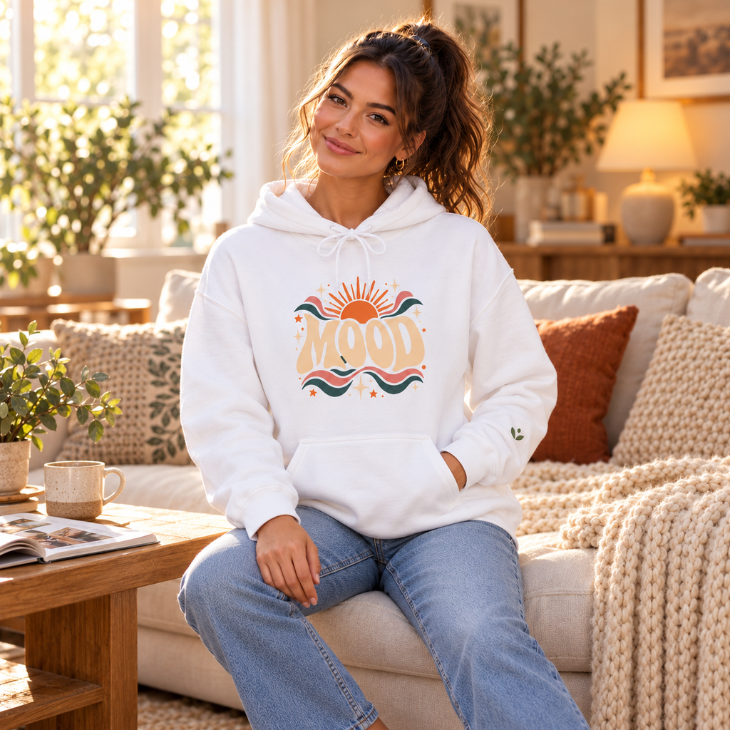 Good Mood Sunshine Graphic Hoodie