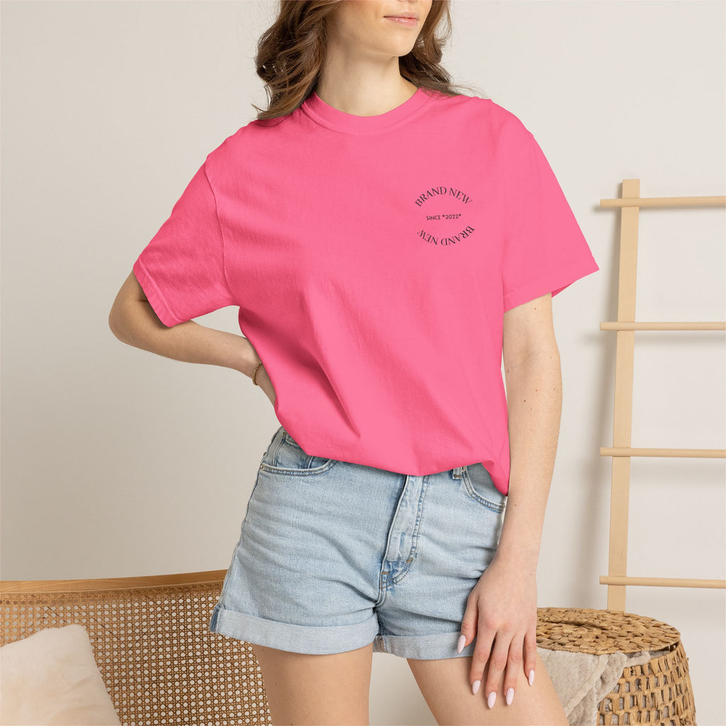Brand New Garment-Dyed T-Shirt