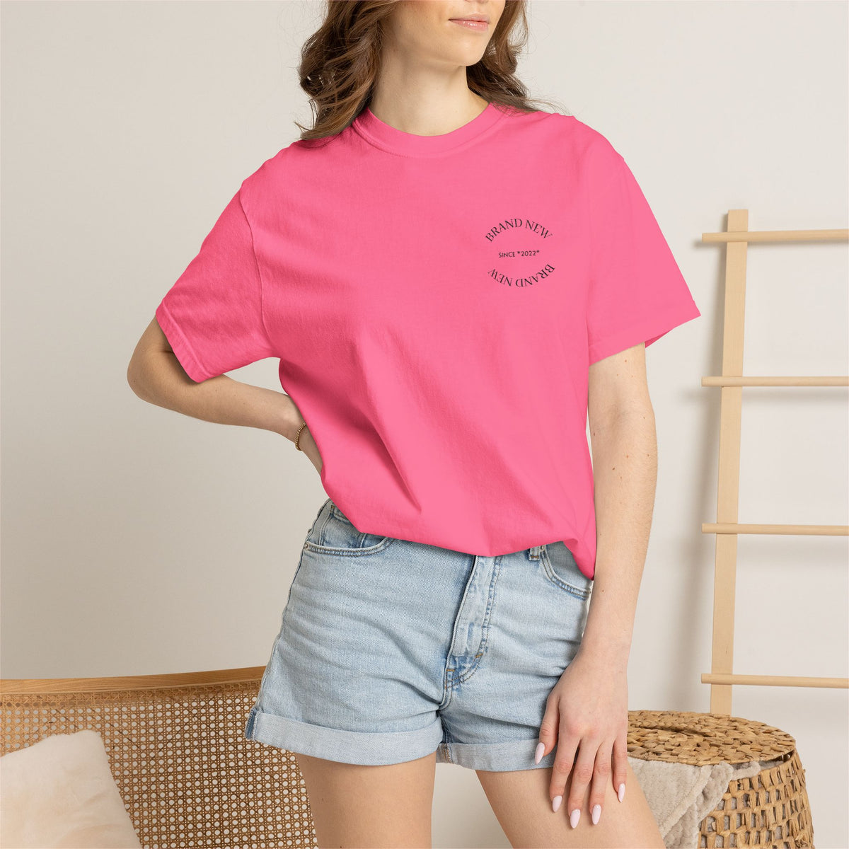 Brand New Garment-Dyed T-Shirt
