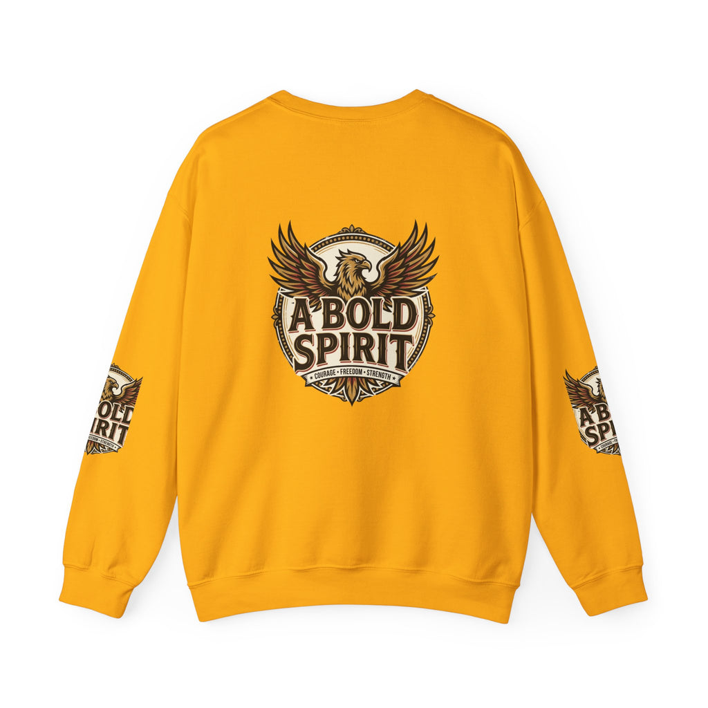 A Bold Spirit Crewneck Sweatshirt — Eagle Vintage Graphic Pullover