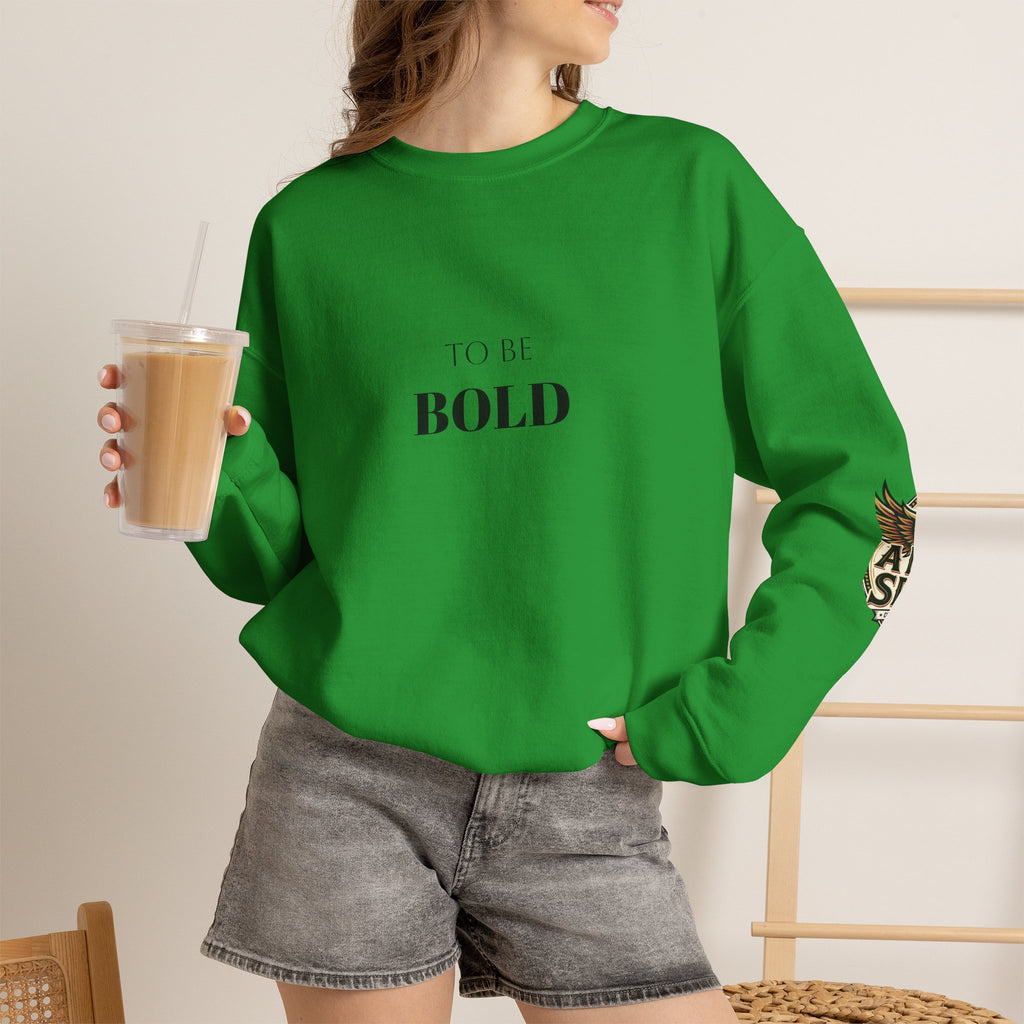 A Bold Spirit Crewneck Sweatshirt — Eagle Vintage Graphic Pullover