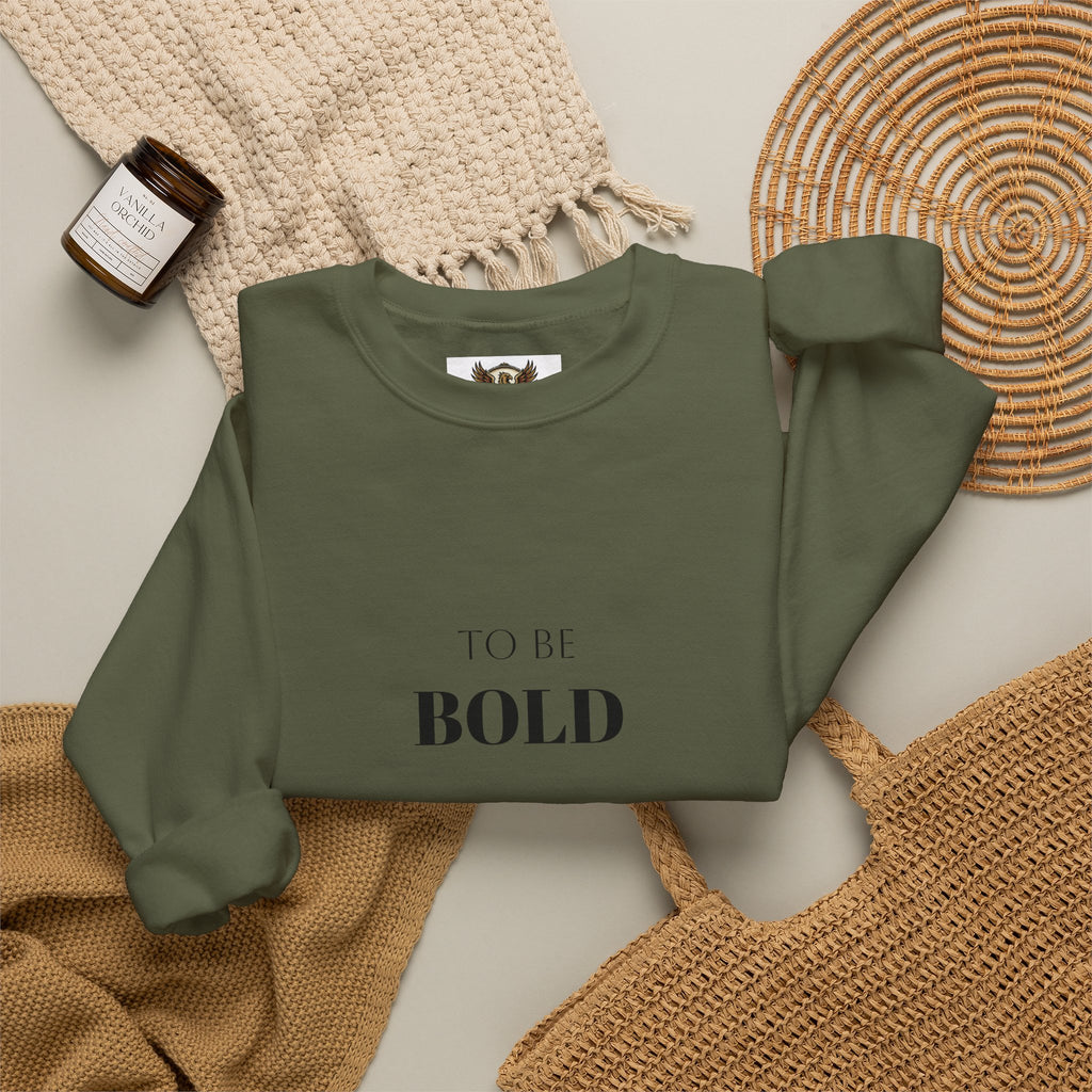 A Bold Spirit Crewneck Sweatshirt — Eagle Vintage Graphic Pullover