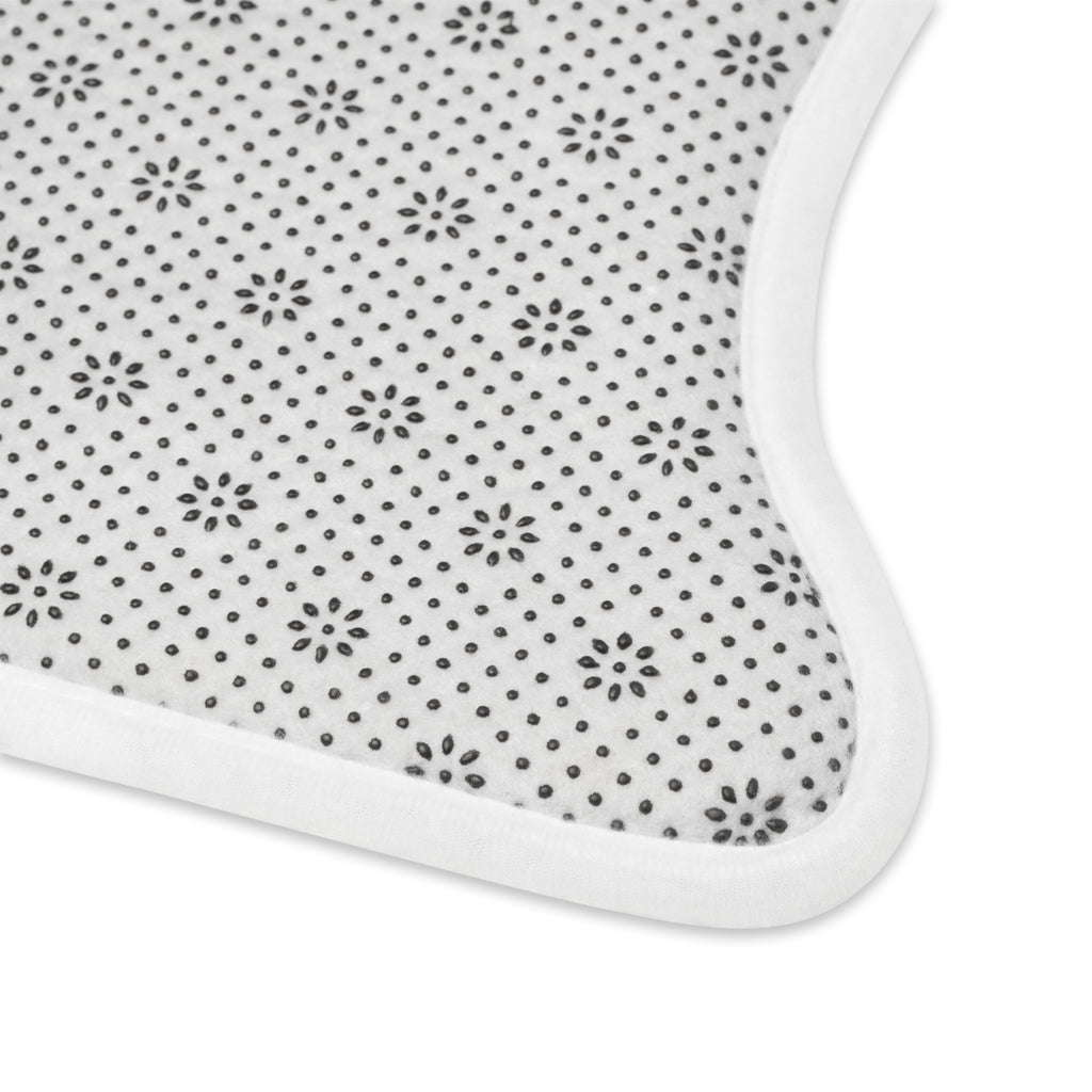 Blue Paw Print Lovely Pet Feeding Mat | Non-Slip Dog Cat Placemat