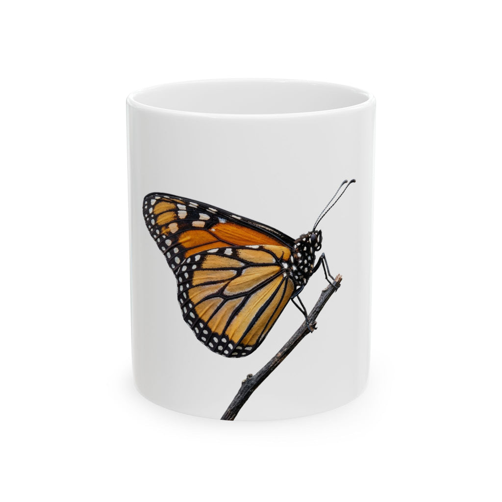Monarch Butterfly Ceramic Mug — 11oz
