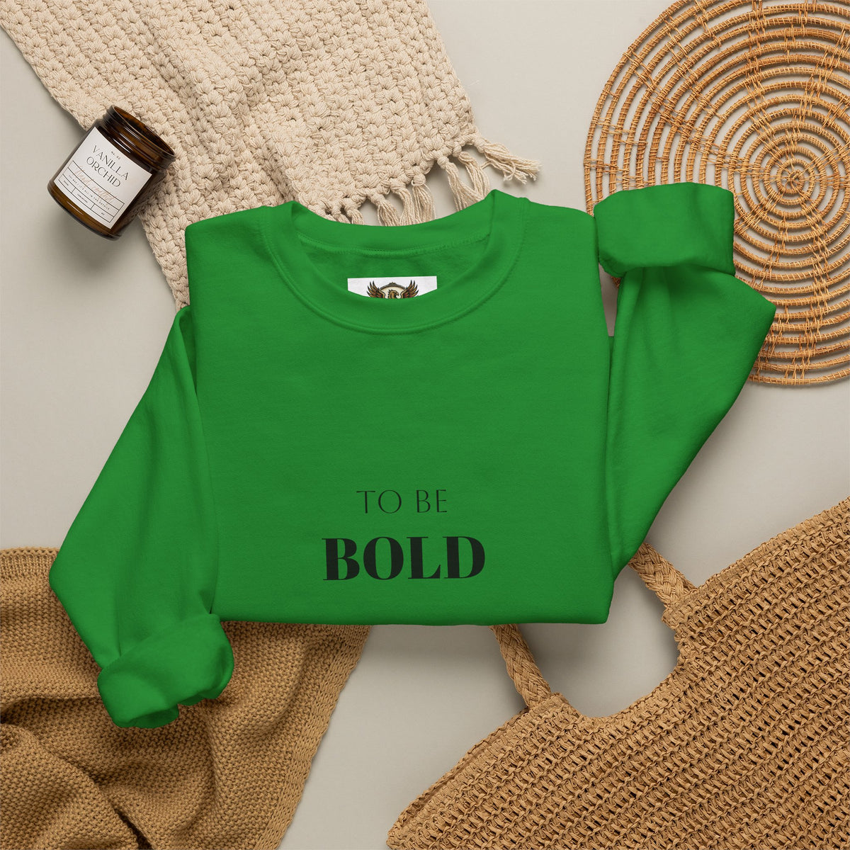 A Bold Spirit Crewneck Sweatshirt — Eagle Vintage Graphic Pullover
