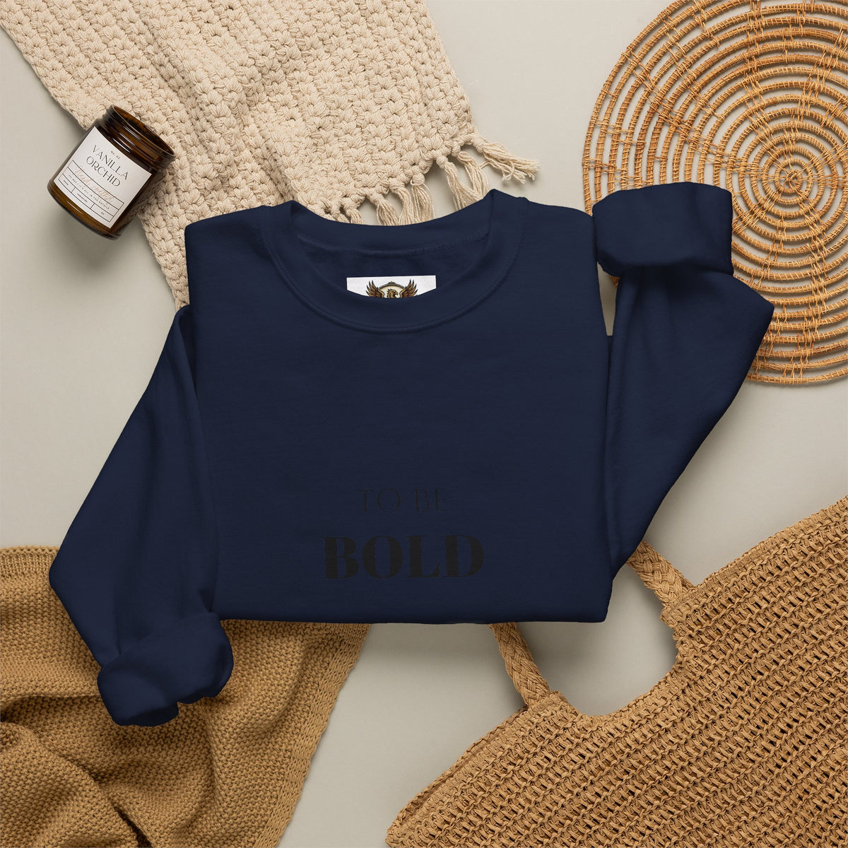 A Bold Spirit Crewneck Sweatshirt — Eagle Vintage Graphic Pullover