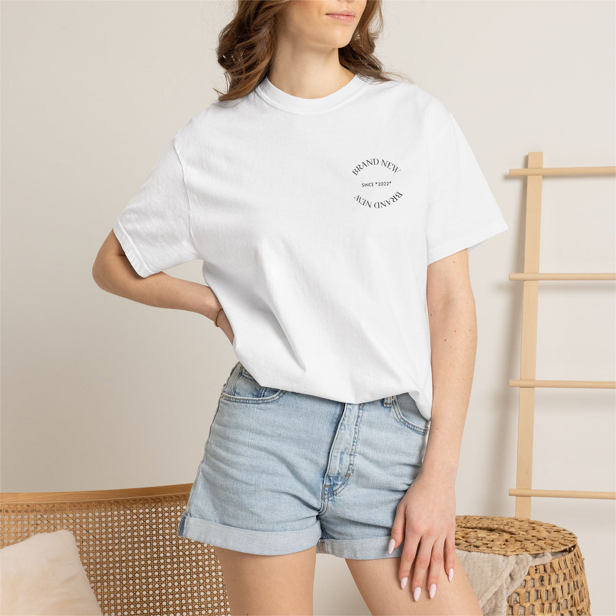 Brand New Garment-Dyed T-Shirt