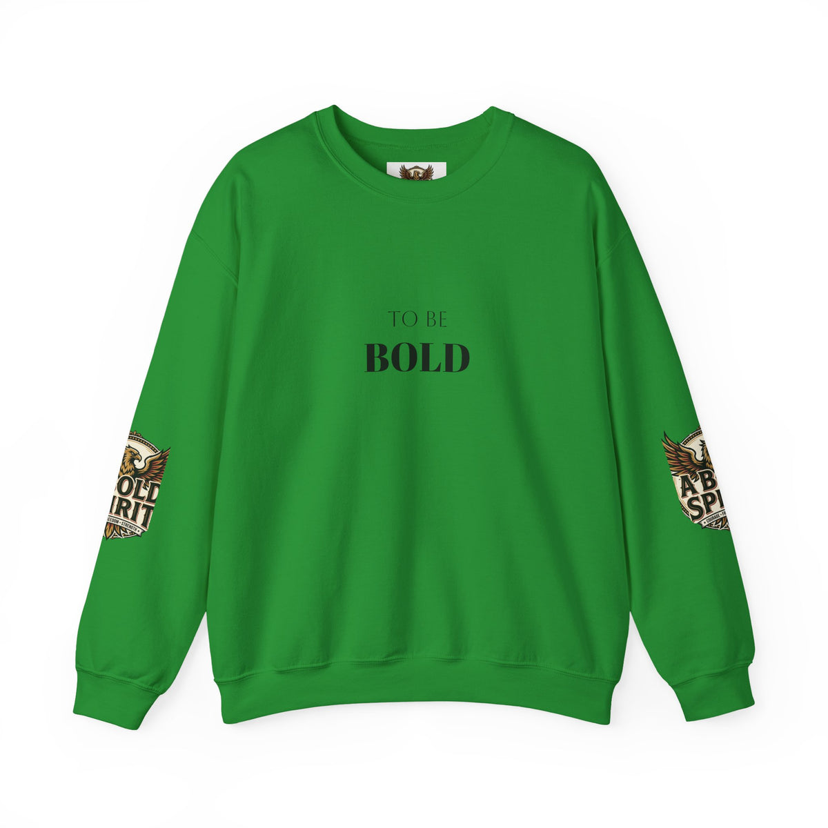 A Bold Spirit Crewneck Sweatshirt — Eagle Vintage Graphic Pullover