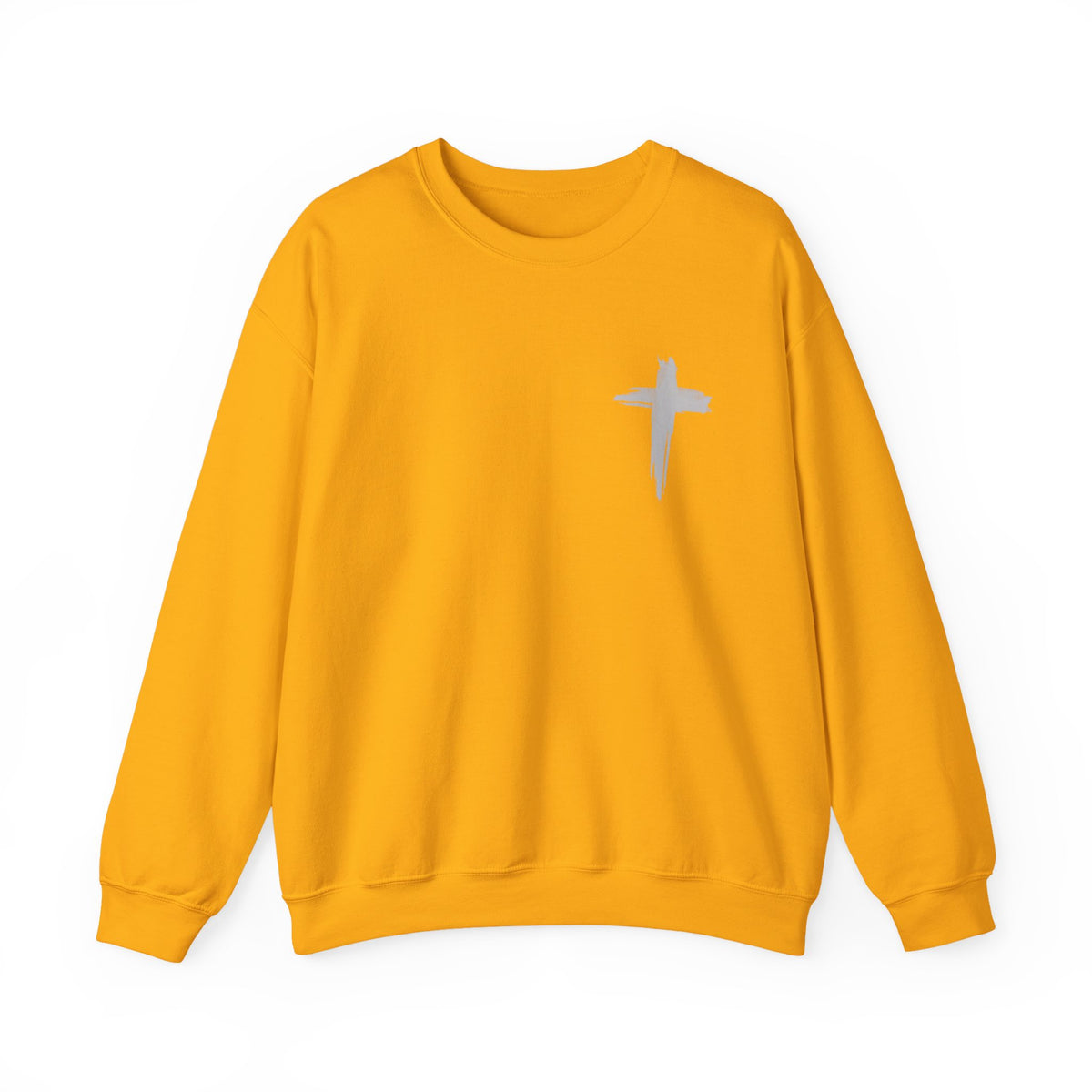 Cross Chest | Moving Forward Sweatshirt | Inspirational Christian Crewneck