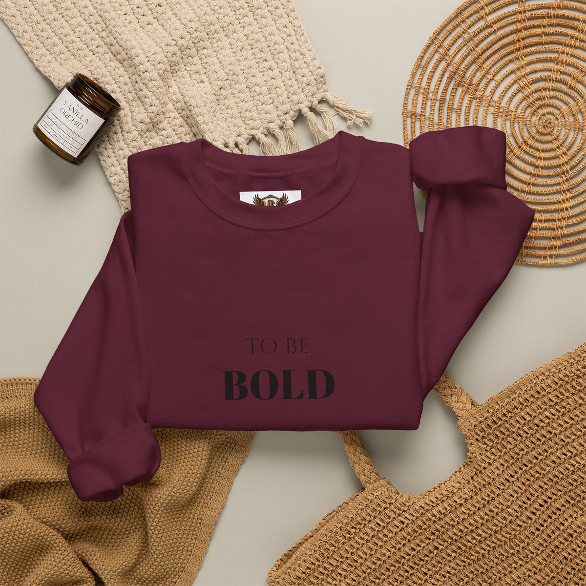 A Bold Spirit Crewneck Sweatshirt — Eagle Vintage Graphic Pullover