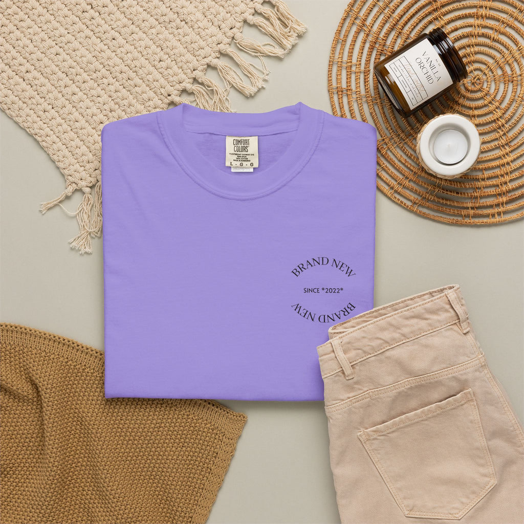 Brand New Garment-Dyed T-Shirt