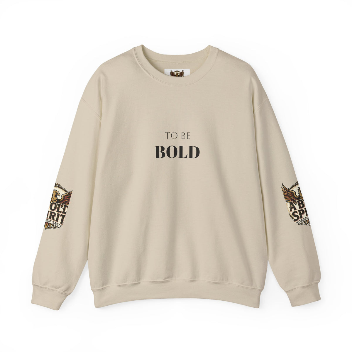 A Bold Spirit Crewneck Sweatshirt — Eagle Vintage Graphic Pullover